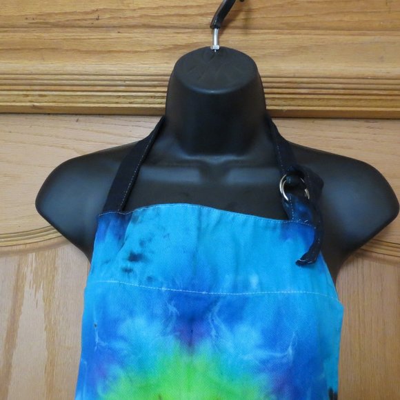 Tie Dye Bohemian Apron - Picture 3 of 9